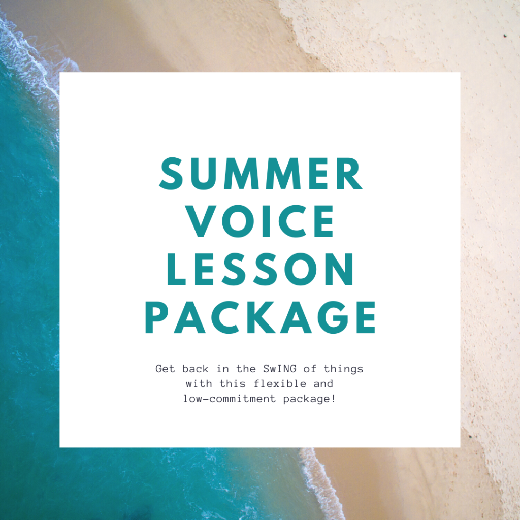 summer voice lessons